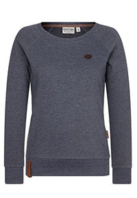 Thumbnail for Naketano Female Sweatshirt Krokettenhorst, Indigo Blue Melange, Gr. im Sale