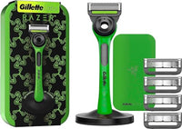 Thumbnail for Gillette Labs Nassrasierer Herren, Rasierer mit Reinigungs-Element + 5 Rasierklingen, Geschenk für Männer, Premium-Magnetdock im Sale