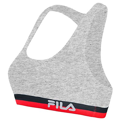 Fila Damen BH FU6048 Woman Bra 400 M, 400 Grey, M, FU6048 im Sale