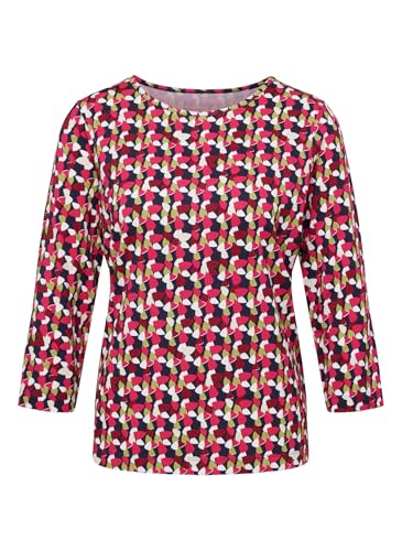 Rabe T-Shirt Gemustert - Rundhals, 3/4 Arm im Sale