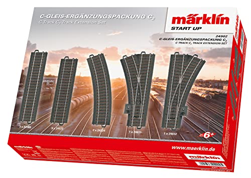 Märklin Start up 24902 - C-Gleis-Ergänzungspackung C2, Modelleisenbahn Spur H0 im Sale