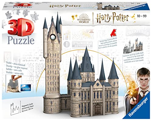Ravensburger 3D Puzzle 11277 - Harry Potter Hogwarts Schloss - Astronomieturm - 540 Teile - Für alle Harry Potter Fans ab 10 Jahren im Sale