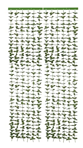 WENKO Maximex Blättervorhang Liane - Türvorhang, Insektenschutz, Polyester, 90 x 190 x 1 cm, Moosgrün im Sale