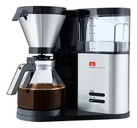 Thumbnail for Melitta AromaElegance - Filterkaffeemaschine - mit Glaskanne - Timer Funktion - Tropfstopp - 10 Tassen - Schwarz/Edelstahl (1012-03) im Sale