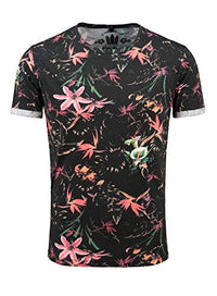 Thumbnail for KEY LARGO Herren Jungles Round T-Shirt, Schwarz, im Sale