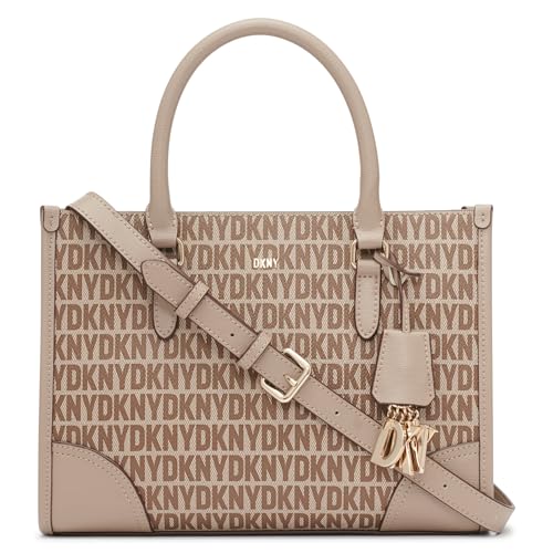 DKNY Women's Casual Tote Satchell, Chino/Toffee on sale