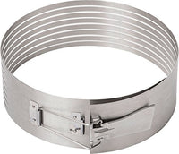 Thumbnail for Dr. Oetker Tortenboden-Schneidhilfe Ø26-28, zum leichten Schneiden von Tortenböden, gleichmäßige Tortenböden durch Führungsschienen, (Farbe: Silber), Menge: 1 Stück im Sale