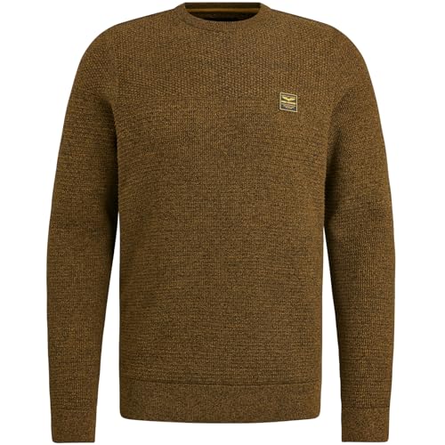 PME Legend Herren Pullover Pkw2410300 Buckthorne Brown im Sale