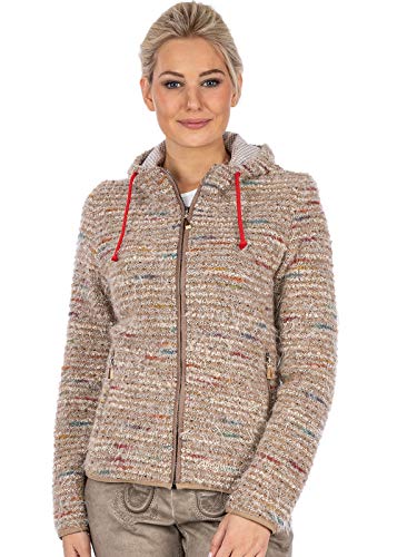 Almgwand Jacke MONDSPITZE Sepia, 38 im Sale