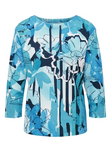 Rabe Sweatshirt Gemustert - Rundhals, 3/4 Arm im Sale