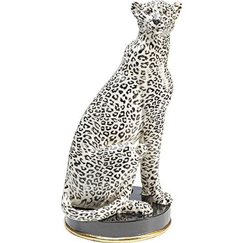 Kare Design Deko Figur Cheetah, Silber, Deko Objekt, Gepard Motiv, Tier Skulptur, 54x30x26 cm (H/B/T) im Sale