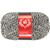 Thumbnail for Lana Grossa MEILENWEIT Merino 6-ply 150g Christmas 325 - Christmas Snow Flake on sale