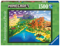 Thumbnail for Ravensburger Puzzle 17189 - World of Minecraft - 1500 Teile Minecraft Puzzle für Erwachsene und Kinder ab 14 Jahren im Sale