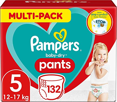 Pampers Windeln Pants Größe 5 (12-17kg) Baby-Dry, Alte Version
