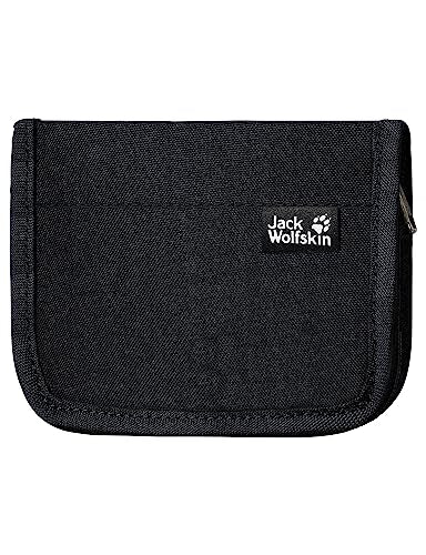 Jack Wolfskin Jack 8006761 Wolfskin Unisex First Class Geldbörse, Schwarz, One Size EU im Sale
