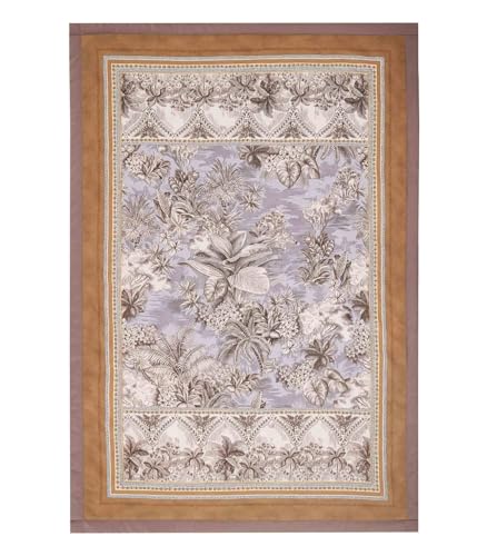 Bassetti BOBOLI Plaid made of 100% cotton in the color Glace G1, dimensions: 135x190 cm - 9330105 on sale
