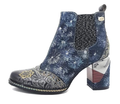 Laura Vita MAEVAO 05 women's shoes ankle boots blue leisure, shoe size: 39 EU on sale