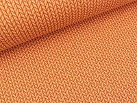 Thumbnail for Albstoffe Hamburger Liebe Check Point Big Knit Melone-brucciato im Sale