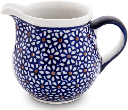 Bunzlauer Keramik Sahnekännchen Milchkännchen 180ml Ø14,6 cm, H=8,0 cm im Dekor 120 im Sale