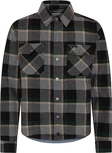 Rokker Memphis Rider Shirt Herren (braun/grau), im Sale
