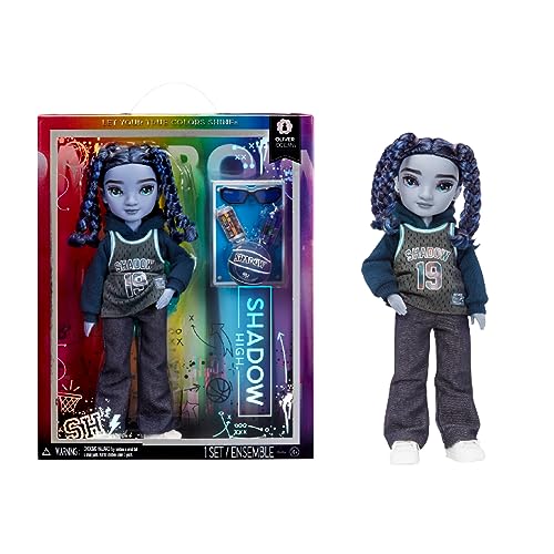 Rainbow High Shadow High Serie 3 - Oliver Ocean - Blaue Modepuppe - Junge - Modisches Outfit und mehr als 10 Bunte Spielaccessoires - Ideal für Kinder von 4-12 Jahren und Sammler im Sale