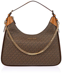 Thumbnail for MICHAEL KORS Women LG HOBO Shldr Wilma Bag, BRN/Acorn im Sale