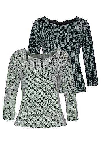 Lascana Damen 3/4-Arm-Shirt im Sale