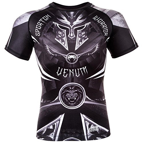 Venum, Gladiator 3.0 Rashguard, Herren, , Schwarz/Weiß im Sale