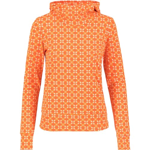 Blutsgeschwister women's Scuba Duba Hoodie, botanical mosaic, on sale