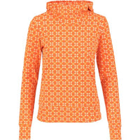 Thumbnail for Blutsgeschwister women's Scuba Duba Hoodie, botanical mosaic, on sale