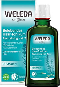 Thumbnail for WELEDA Organic Rosemary Hair Tonic - Natural cosmetics hair tonic with rosemary oil prevents hair loss and promotes hair growth. Hair care for strong hair and a healthy scalp (vegan / 100ml)