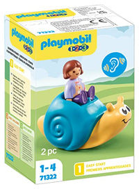 Thumbnail for Playmobil 1.2.3 71322 Children with escargot à bascule 1.2.3 on sale