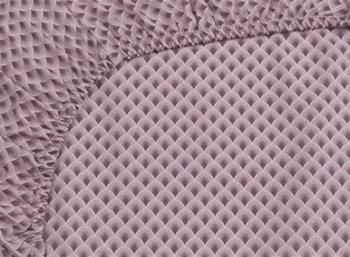 Pip Studio Spannbettlaken Suki Mauve 180x200 im Sale