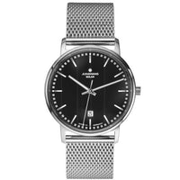 Thumbnail for Junghans Herren-Armbanduhr XL Milano Solar Analog Quarz Edelstahl 014/4061.44