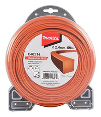 Thumbnail for Makita E-02814 square cutting line 2.4mmx69m on sale