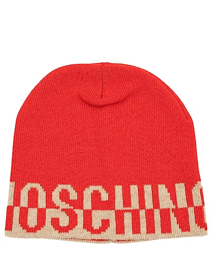 Moschino Damen M�TZE red - beige im Sale