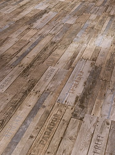 Parador Vinyl Classic 2050 Boxwood Vintage Braun Stabmix Gebürstete Struktur 2.118m². hochwertige Holzoptik mittel braun/grau 5mm. einfache Verlegung