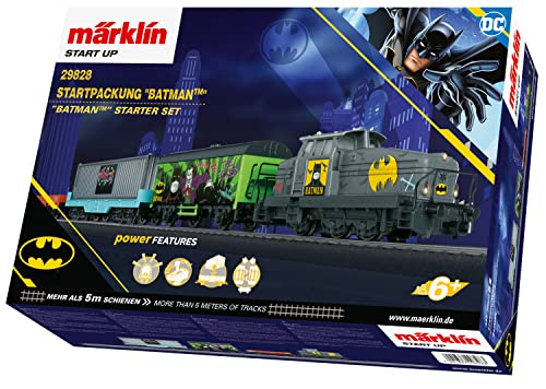 Märklin Start up 29828 - Startpackung Batman, Spur H0 Modelleisenbahn, Startset mit Zug und Gleisen, ab 6 Jahre im Sale