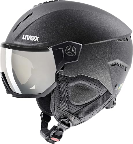 Uvex Unisex Ski Helmet, Black Mat, 56-58 cm on Sale