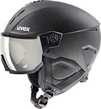 Thumbnail for Uvex Unisex Ski Helmet, Black Mat, 56-58 cm on Sale