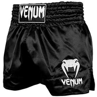 Thumbnail for Venum, Classic Muay Thai Shorts, Herren, L, Schwarz/Schwarz im Sale