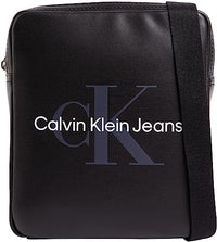 Thumbnail for Calvin Klein Jeans Herren Umhängetasche Monogram Soft Reporter Klein, Schwarz (Black), Onesize im Sale