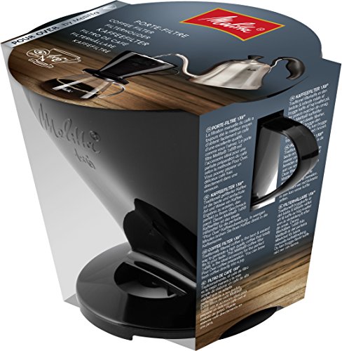 Melitta Kaffeehalter für Filtertüten, Kaffeefilter 1x6 Standard, Kunststoff, Schwarz, 217571 im Sale