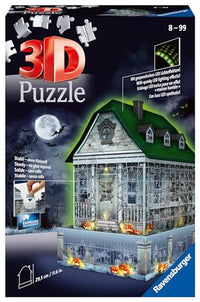 Thumbnail for Ravensburger 3D Puzzle Gruselhaus bei Nacht 11254 - 257 Teile - für Halloween Fans ab 8 Jahren im Sale