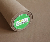 Thumbnail for Bio-Bündchen 70cm im Schlauch glatt Baumwolle Elasthan (Scoiatollo Hellbraun A19) im Sale