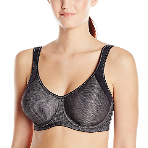 Anita Active Damen BH (Mit Bügel), 5519 Sport-BH, Gr. 65B, Schwarz (schwarz 001) im Sale