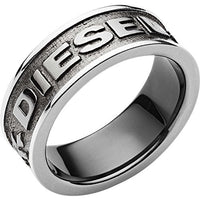 Thumbnail for Diesel Ring Für Frauen Stahl, 8, 9, 10, 11.5 Gunmetal Edelstahl Ring, DX1108060 im Sale