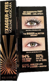 Thumbnail for Charlotte Tilbury Exagger-Eyes Volume Mascara, Exagger-Black, 4 ml on sale