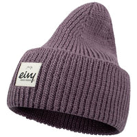 Thumbnail for Eivy Damen Easter Rib Wool Beanie-Mütze, Faded Cloud, Einheitsgröße im Sale