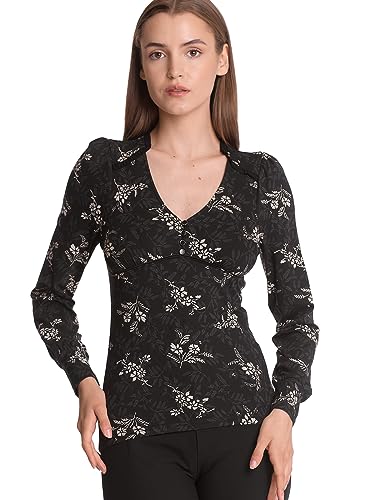 Vive Maria Reverie Damen Langarmshirt schwarz Allover, im Sale
